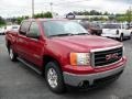 2007 Sport Dark Red Metallic GMC Sierra 1500 SLE Crew Cab  photo #5