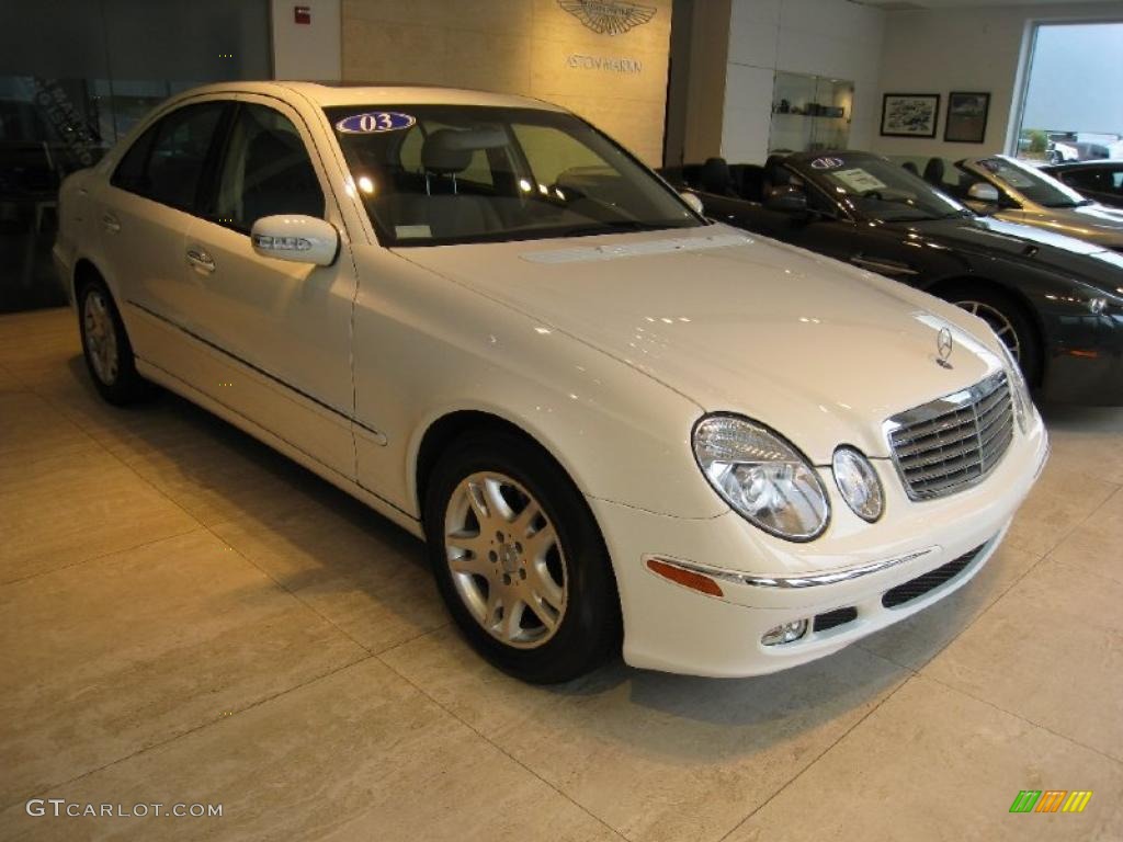 Alabaster White Mercedes-Benz E