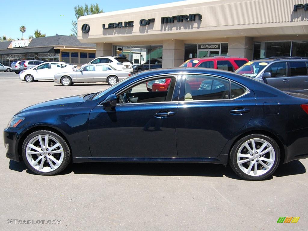 2006 Blue Onyx Pearl Lexus IS 250 35126762 Photo 4
