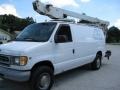 Oxford White - E Series Van E350 Commercial Bucket Photo No. 3
