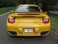 2011 Speed Yellow Porsche 911 Turbo S Coupe  photo #5