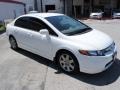 Taffeta White - Civic LX Sedan Photo No. 3
