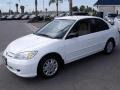 Taffeta White - Civic LX Sedan Photo No. 3