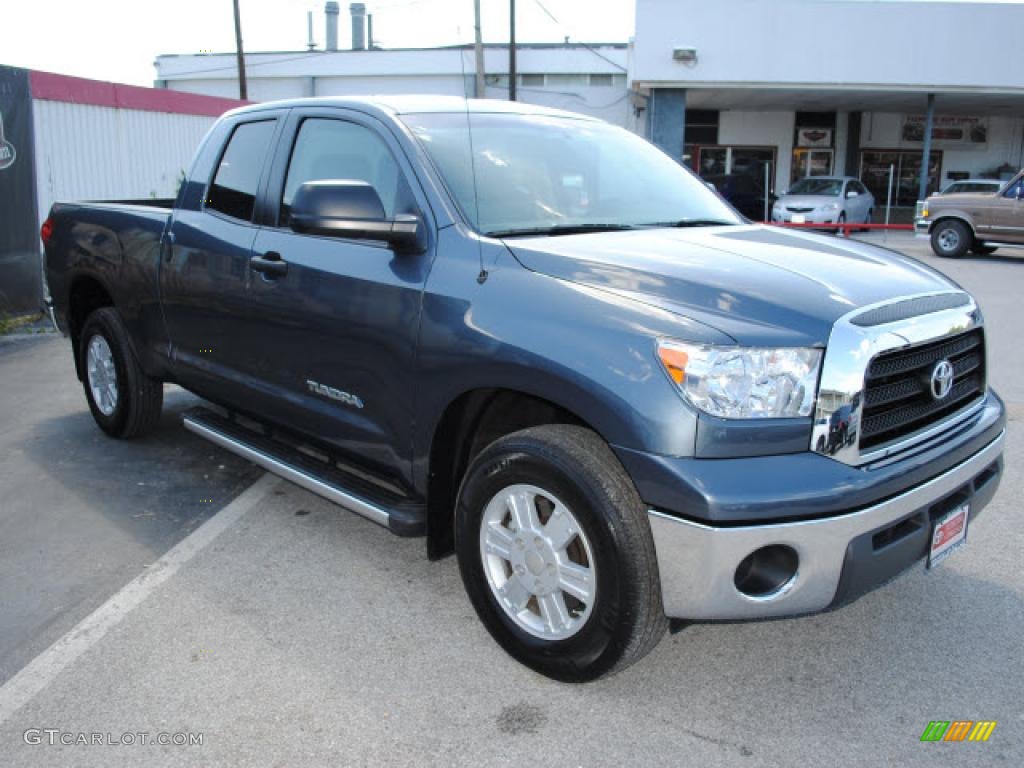 2009 Tundra Double Cab - Slate Gray Metallic / Graphite Gray photo #3
