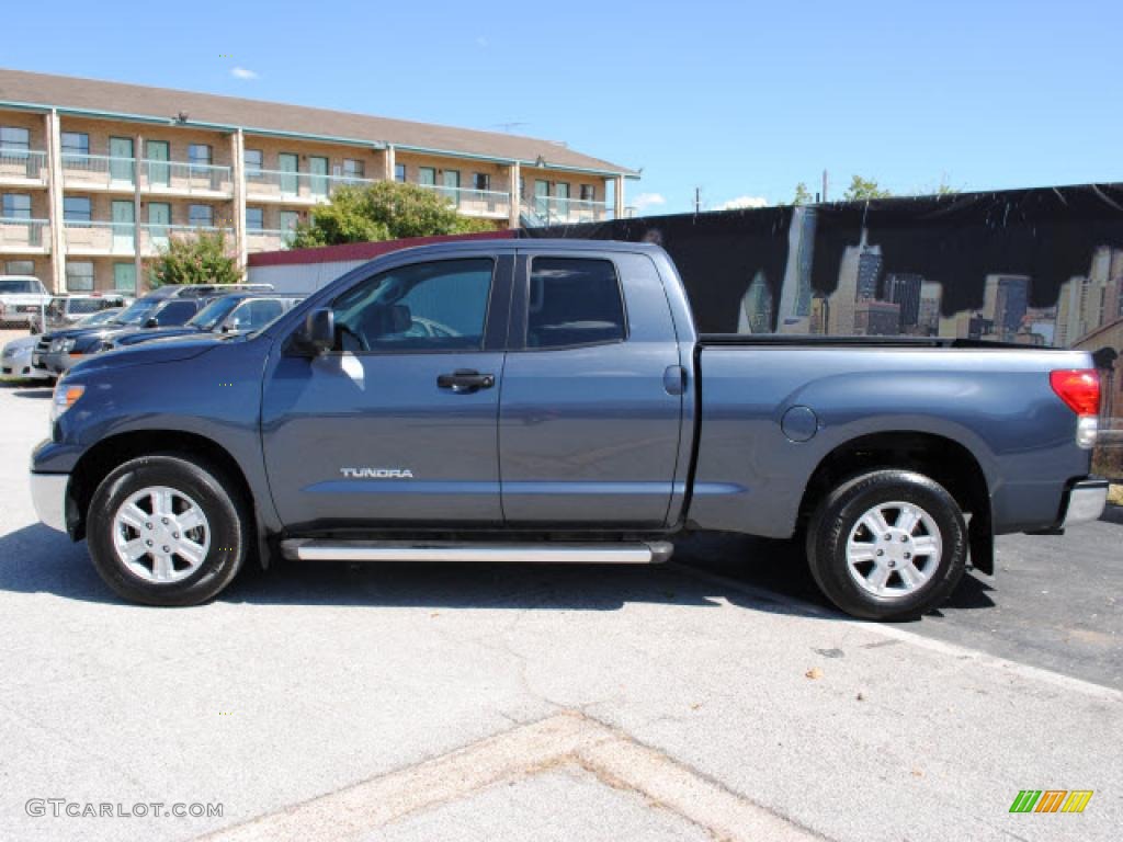 2009 Tundra Double Cab - Slate Gray Metallic / Graphite Gray photo #8