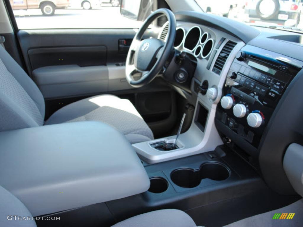2009 Tundra Double Cab - Slate Gray Metallic / Graphite Gray photo #9