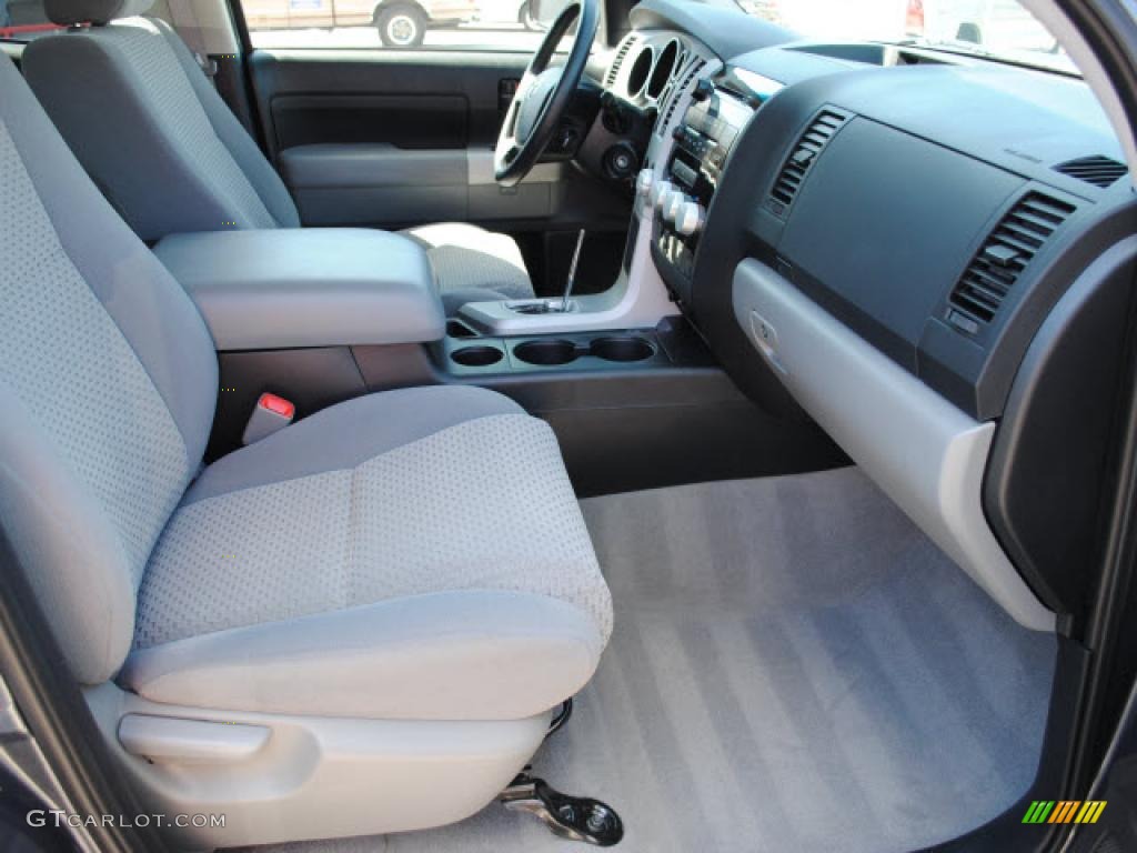 2009 Tundra Double Cab - Slate Gray Metallic / Graphite Gray photo #10