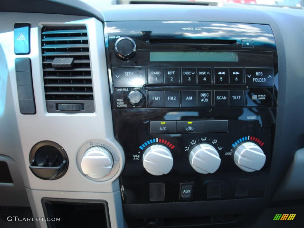 2009 Tundra Double Cab - Slate Gray Metallic / Graphite Gray photo #18