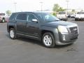 2010 Cyber Gray Metallic GMC Terrain SLE  photo #3