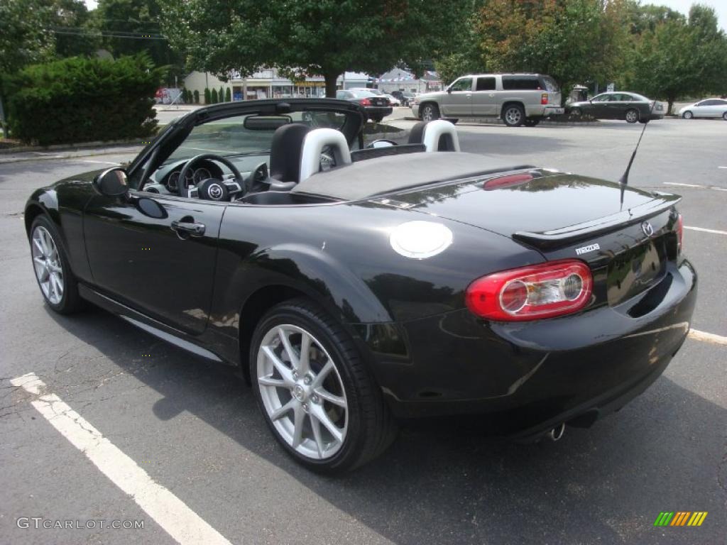 2009 MX-5 Miata Touring Roadster - Brilliant Black / Black photo #4