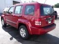2010 Inferno Red Crystal Pearl Jeep Liberty Sport  photo #2