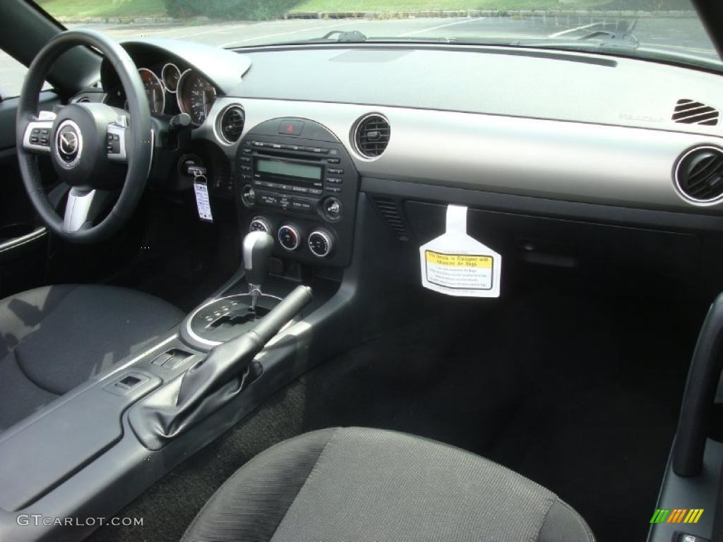 2009 MX-5 Miata Touring Roadster - Brilliant Black / Black photo #14