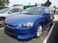 2009 Octane Blue Pearl Mitsubishi Lancer GTS  photo #1