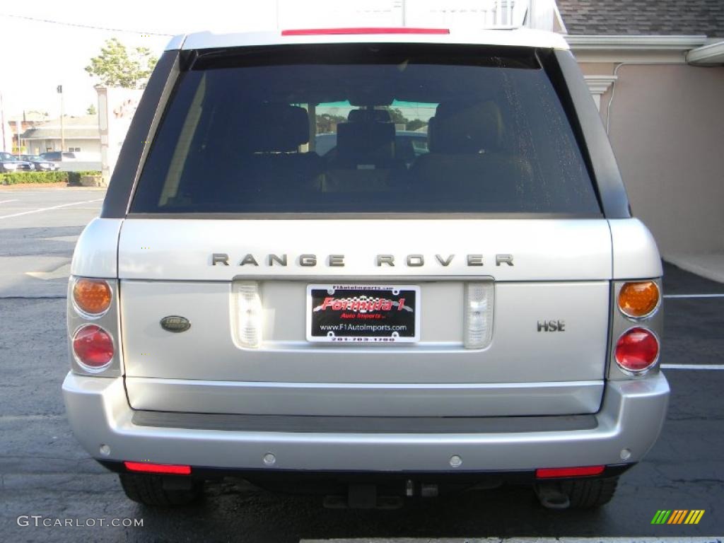 2003 Range Rover HSE - Zambezi Silver Metallic / Charcoal/Jet Black photo #10
