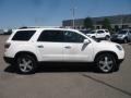 2010 Summit White GMC Acadia SLT AWD  photo #3