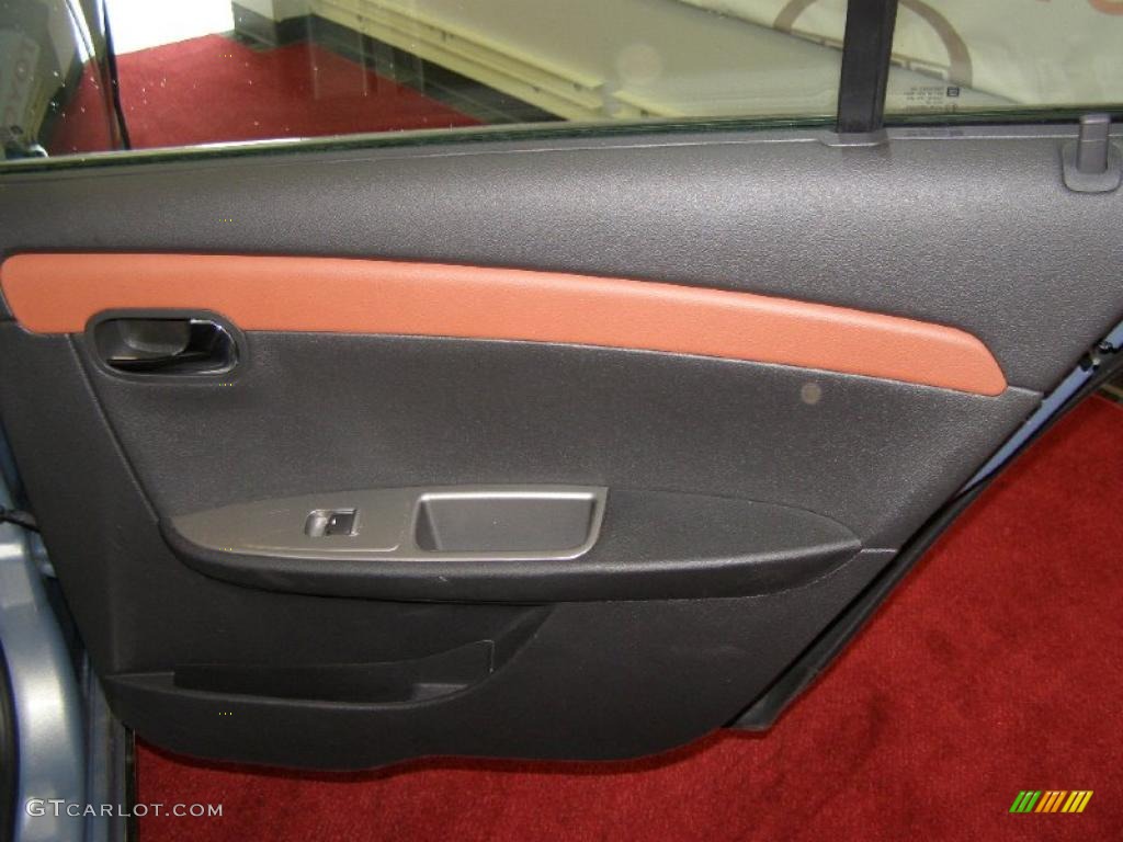 2009 Malibu LTZ Sedan - Silver Moss Metallic / Ebony/Brick photo #24
