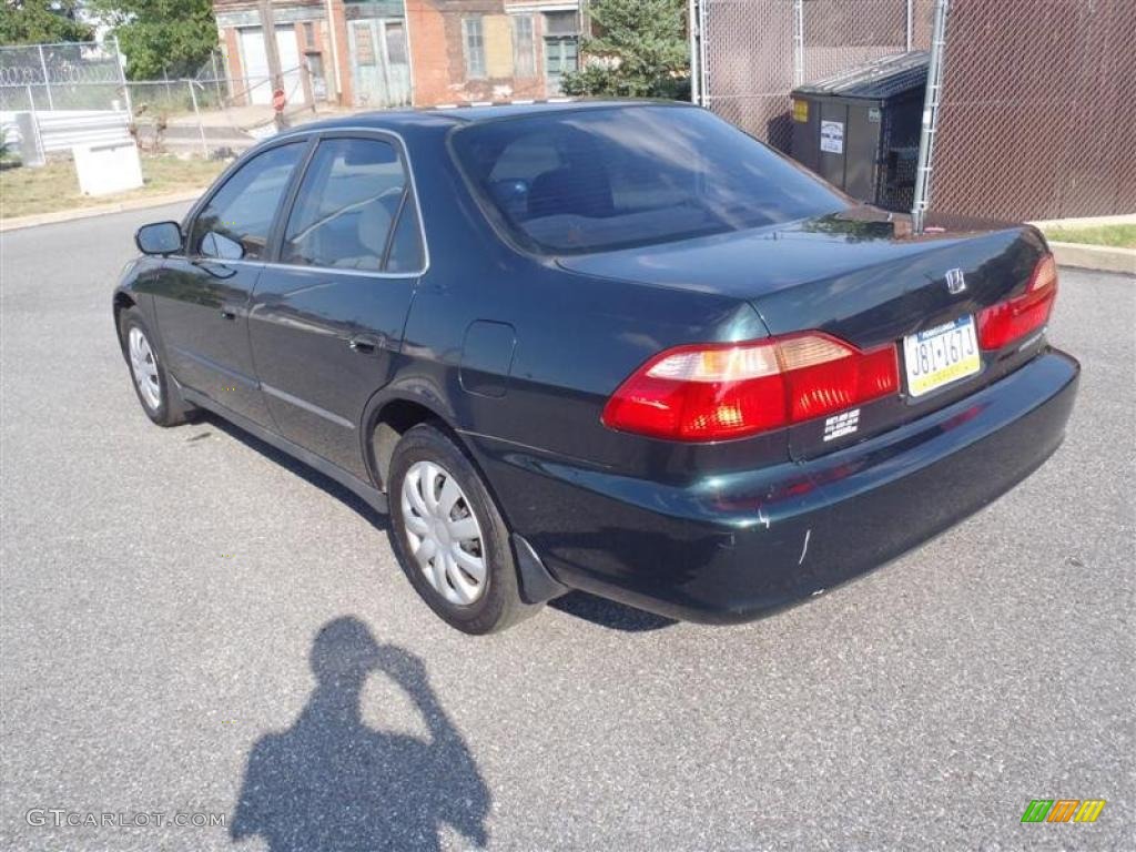 1998 Accord LX Sedan - Dark Emerald Pearl / Quartz photo #5