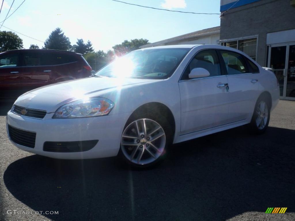 2010 Impala LTZ - Summit White / Neutral photo #1