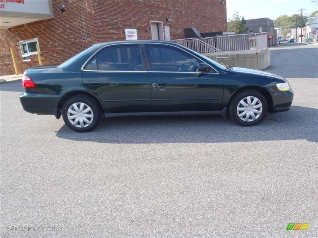 1998 Accord LX Sedan - Dark Emerald Pearl / Quartz photo #9