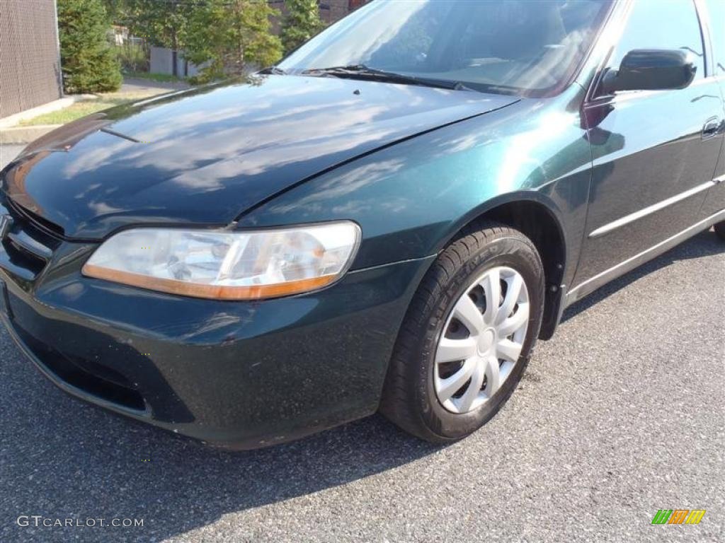 1998 Accord LX Sedan - Dark Emerald Pearl / Quartz photo #12