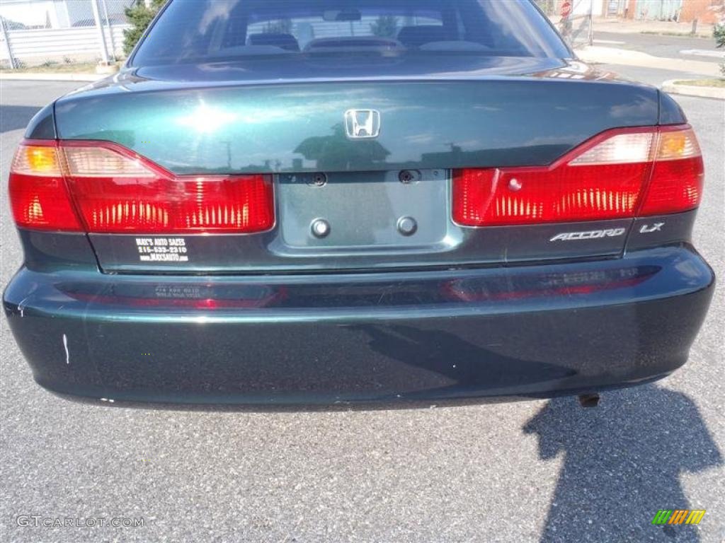 1998 Accord LX Sedan - Dark Emerald Pearl / Quartz photo #16