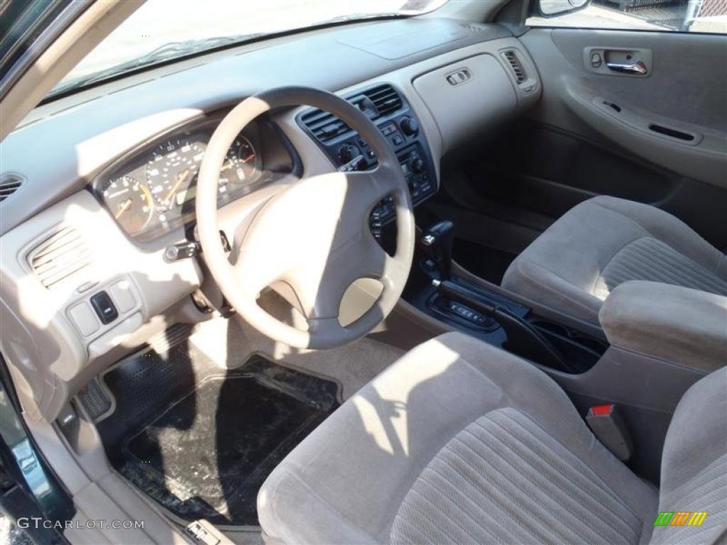 1998 Accord LX Sedan - Dark Emerald Pearl / Quartz photo #23