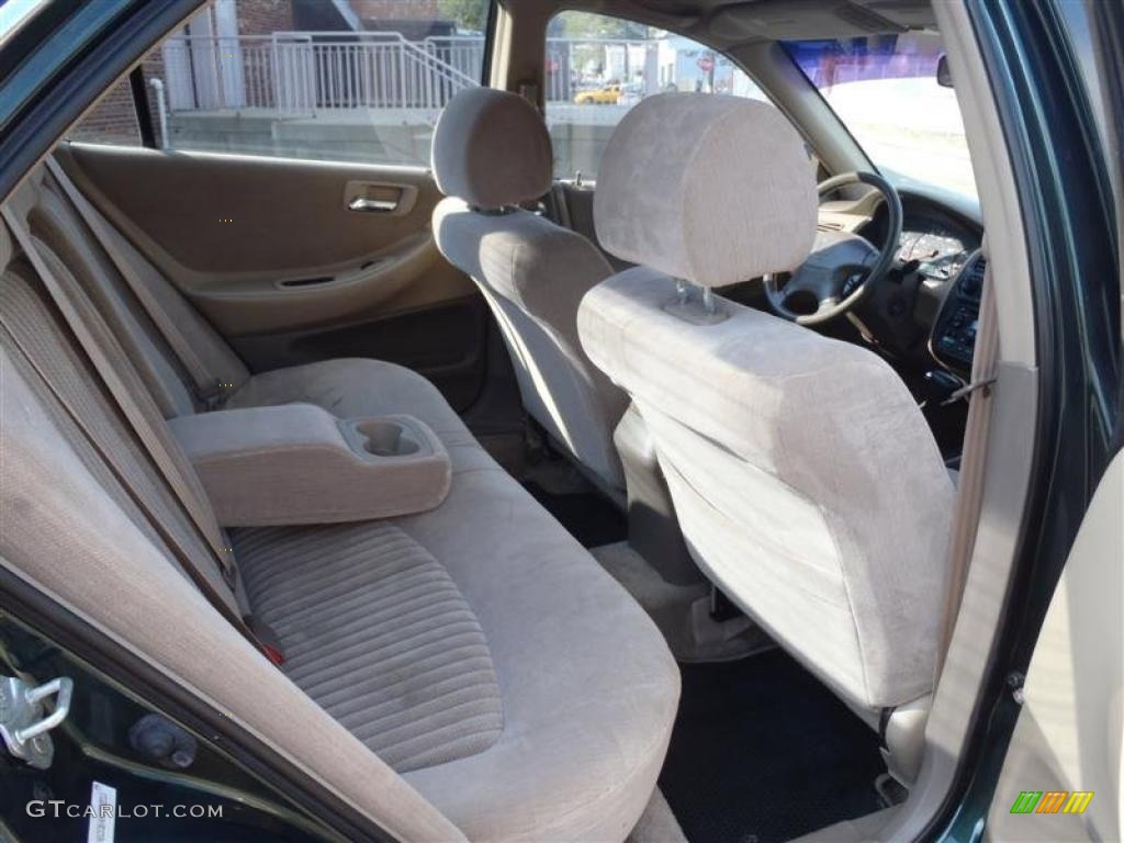 1998 Accord LX Sedan - Dark Emerald Pearl / Quartz photo #27