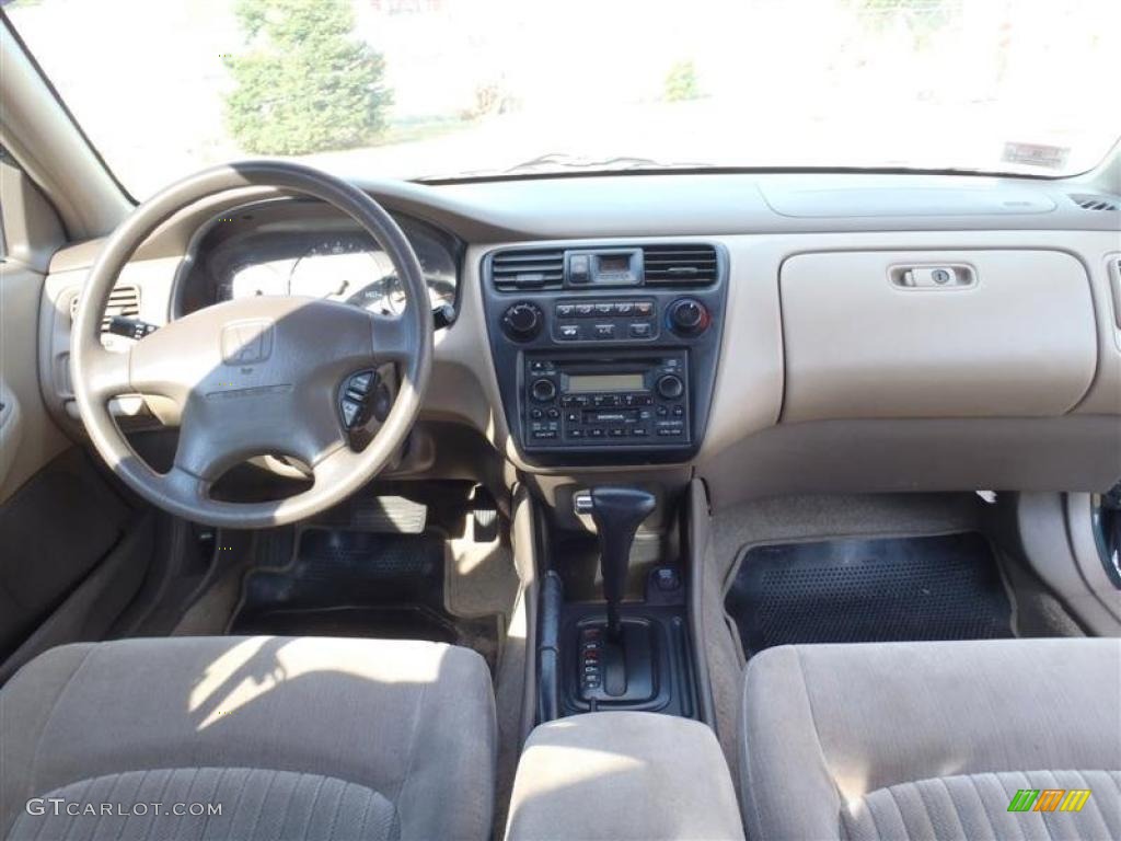 1998 Accord LX Sedan - Dark Emerald Pearl / Quartz photo #31