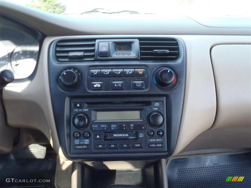 1998 Accord LX Sedan - Dark Emerald Pearl / Quartz photo #34