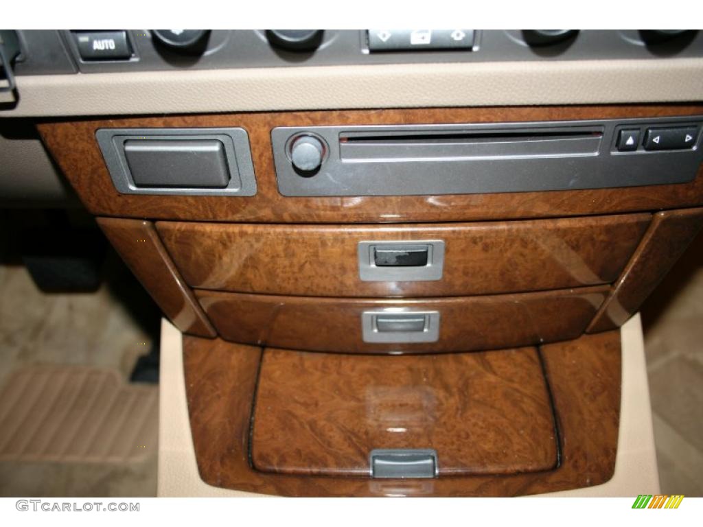 2003 7 Series 745Li Sedan - Alpine White / Dark Beige/Beige III photo #45