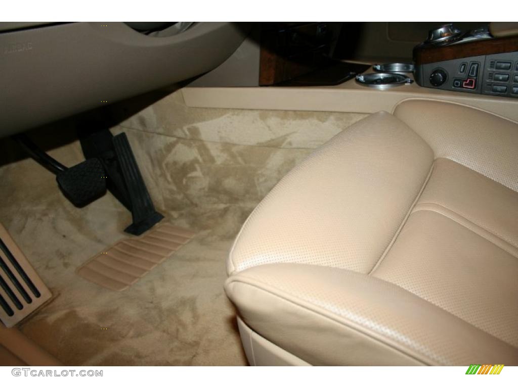 2003 7 Series 745Li Sedan - Alpine White / Dark Beige/Beige III photo #51