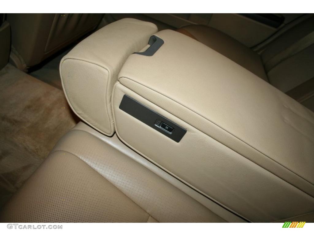 2003 7 Series 745Li Sedan - Alpine White / Dark Beige/Beige III photo #60