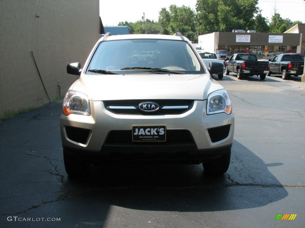 2009 Sportage LX V6 4x4 - Gold Leaf / Beige photo #3