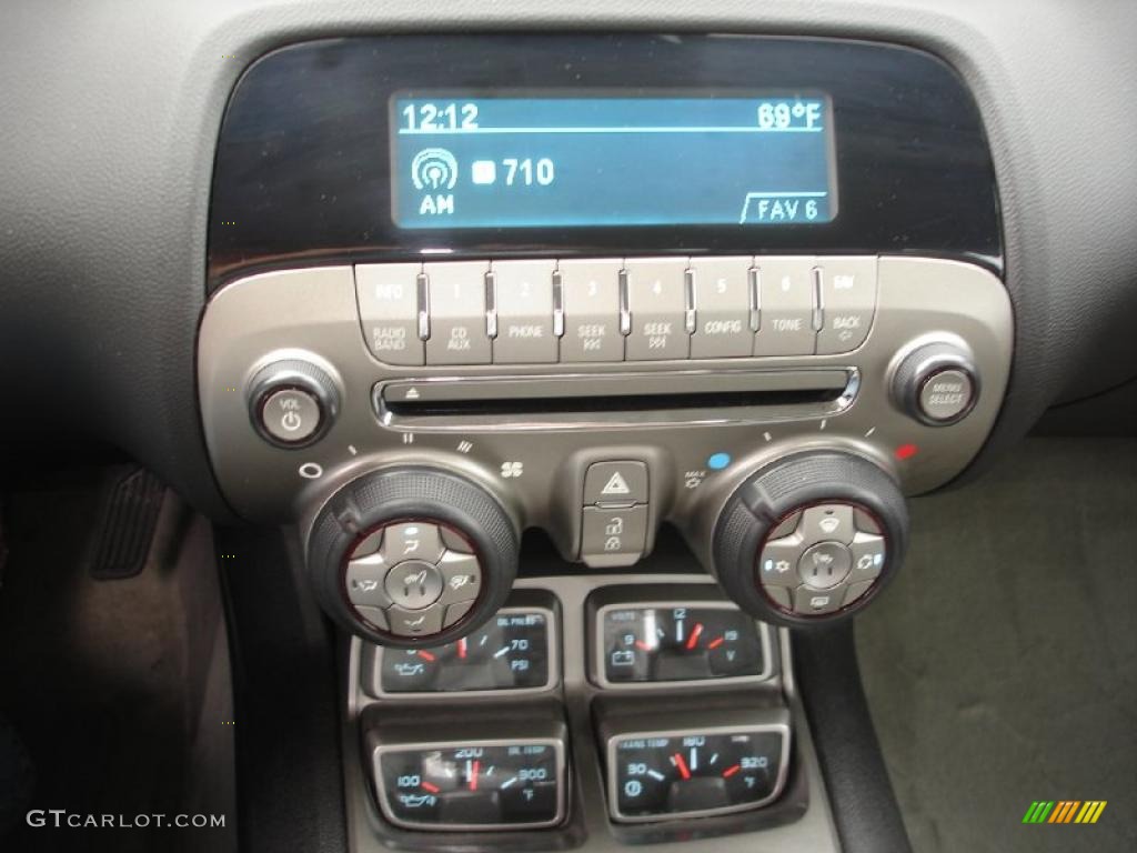 2010 Camaro SS Coupe - Cyber Gray Metallic / Gray photo #12