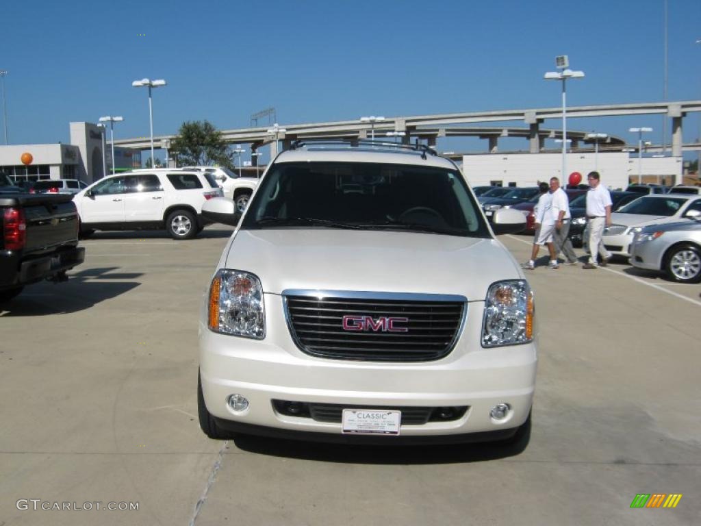 2011 Yukon SLT - White Diamond Tintcoat / Ebony photo #8