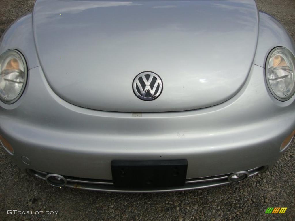 2001 New Beetle GLX 1.8T Coupe - Silver Arrow Metallic / Black photo #31