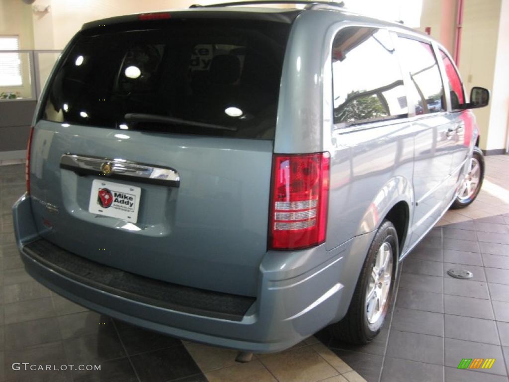 2008 Town & Country Touring Signature Series - Clearwater Blue Pearlcoat / Medium Slate Gray/Light Shale photo #8