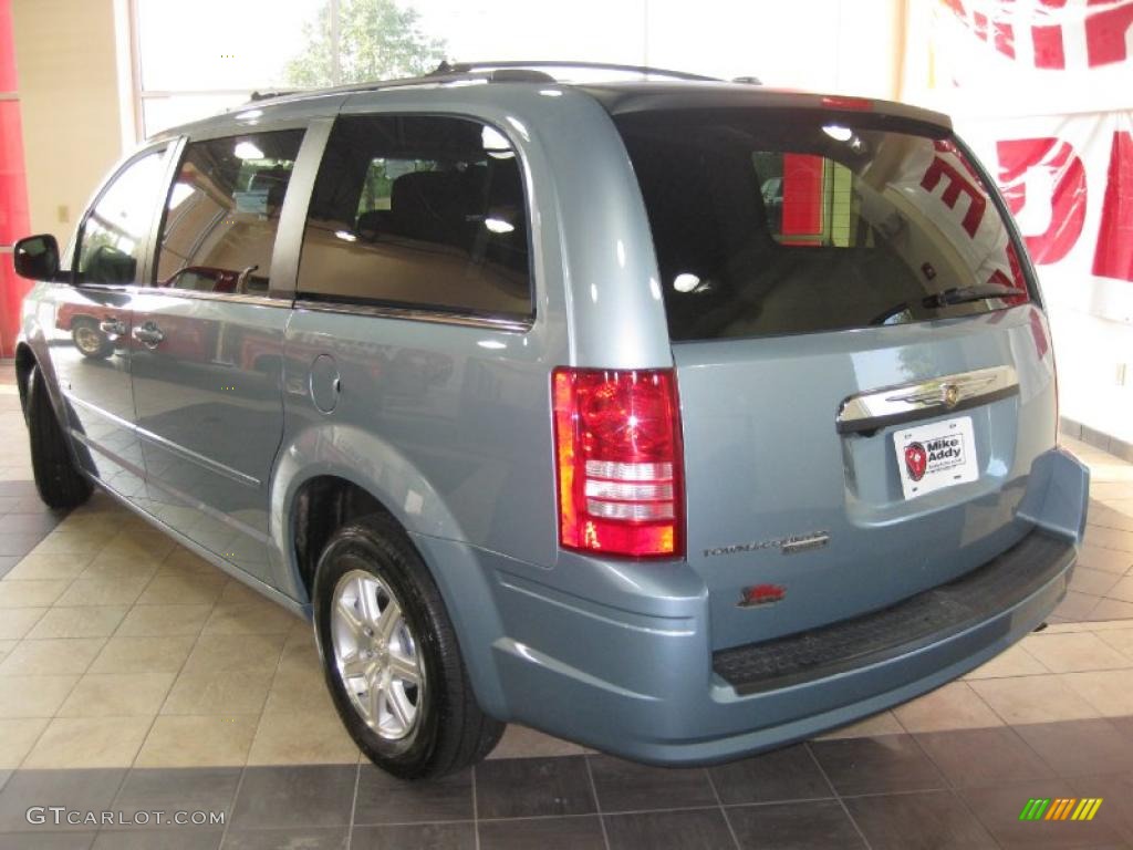 2008 Town & Country Touring Signature Series - Clearwater Blue Pearlcoat / Medium Slate Gray/Light Shale photo #10