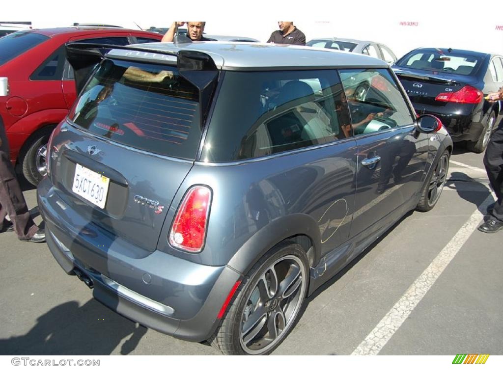 2006 Cooper John Copper Works GP - GP Thunder Blue Metallic / Grey/Panther Black photo #3