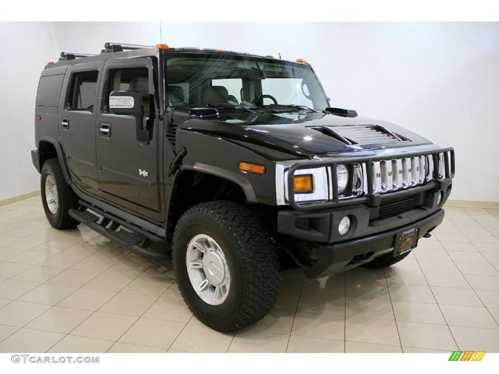 Black Hummer H2