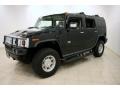 2004 Black Hummer H2 SUV  photo #3