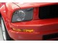 2007 Torch Red Ford Mustang V6 Premium Convertible  photo #30