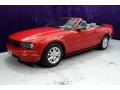 2007 Torch Red Ford Mustang V6 Premium Convertible  photo #35