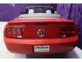 2007 Torch Red Ford Mustang V6 Premium Convertible  photo #36