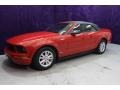 2007 Torch Red Ford Mustang V6 Premium Convertible  photo #38