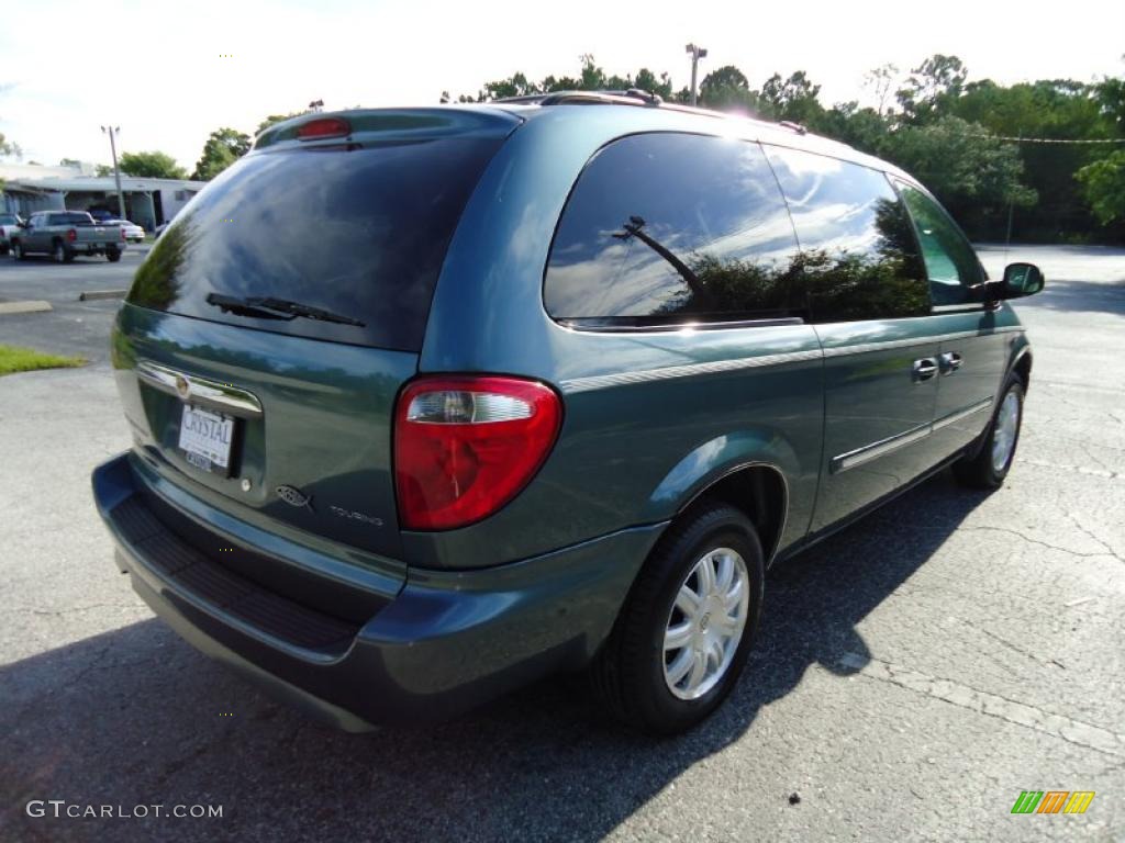 2007 Town & Country Touring - Magnesium Pearl / Medium Slate Gray photo #12