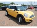 2007 Mellow Yellow Mini Cooper Hardtop  photo #7