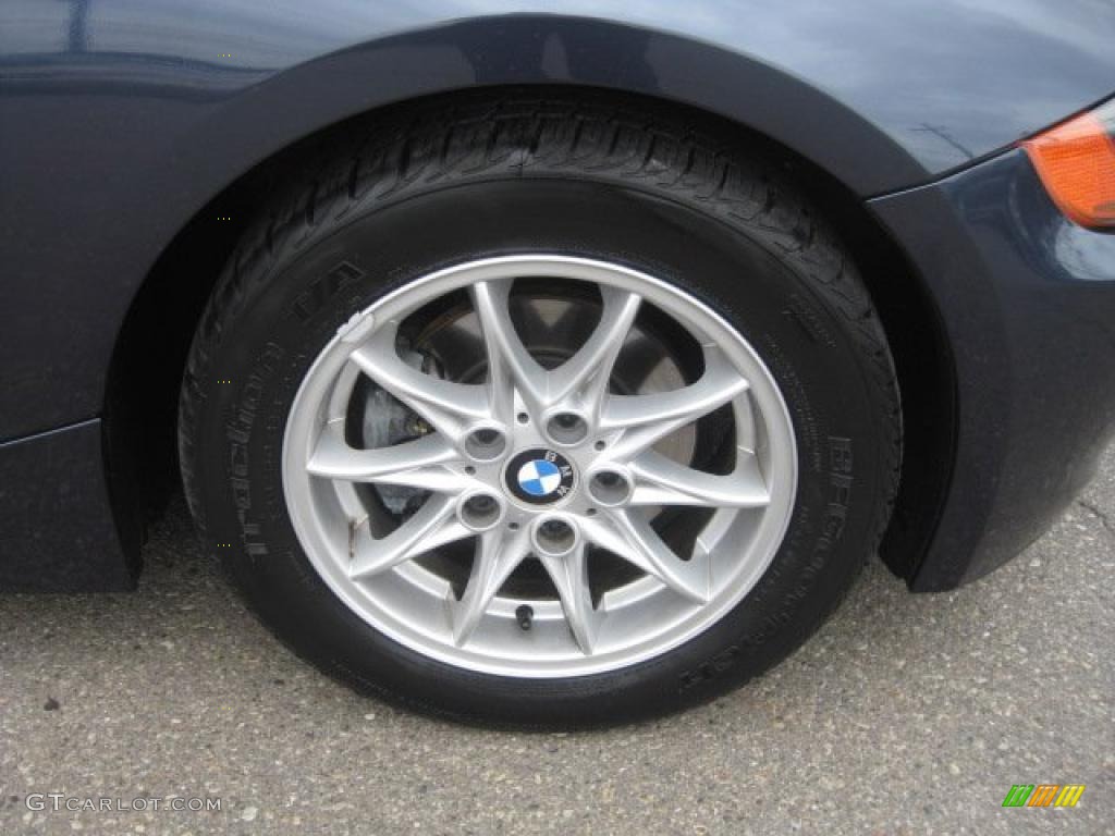 2004 Z4 2.5i Roadster - Toledo Blue Metallic / Beige photo #9