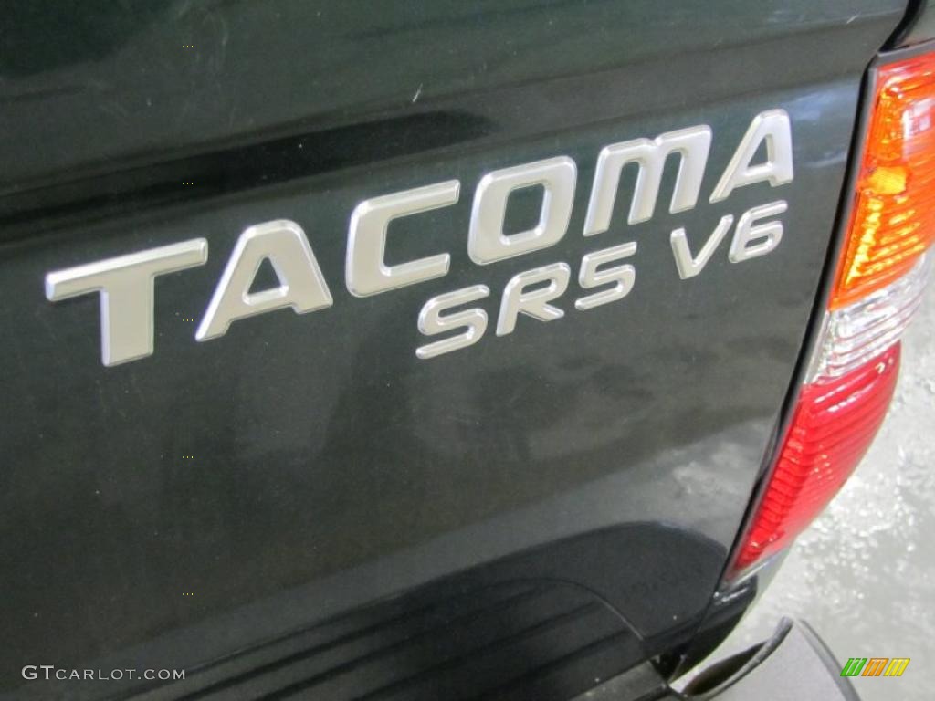 2002 Tacoma V6 Xtracab 4x4 - Imperial Jade Green Mica / Charcoal photo #5