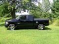 2004 Black Dodge Ram 1500 SLT Quad Cab 4x4  photo #3